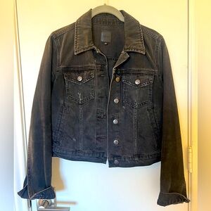 Joe’s Jeans Black Jean Jacket